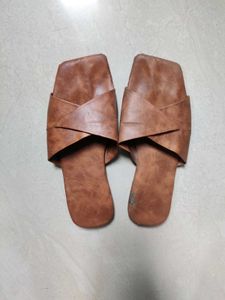 Combo Offer Of Purple And Brown Slippers