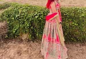 Girlish Lehenga 💚💚