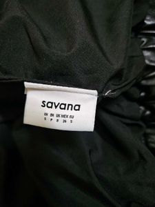 Savana Faux Leather Jacket