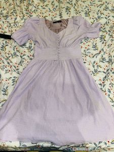 Beautiful Casual Lavender Dress