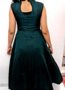 Elegant Green Ethnic Gown