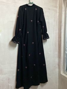Black Dress with Bows