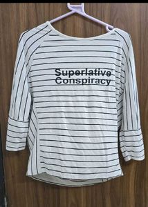 Combo Of Stylish Women’s Tops – Black &amp; White