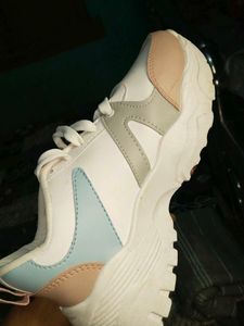 Trendy Pastel Colorblock Sneakers