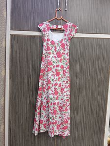 Long A Line Birth Day Dress 🌷