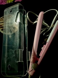 Pink Hair Straightener