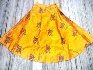 Stunning Yellow Lehenga Choli Set