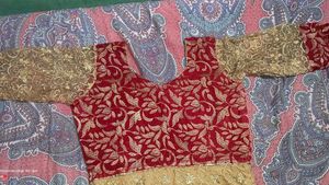 Red &amp; Gold Kurti