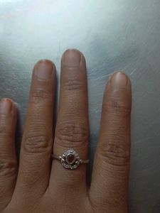 Italian pure silver 925 Ruby Heart Ring❤️‍🔥