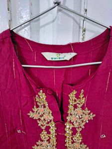 Elegant Maroon Kurta