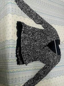 Wrap Type Georgette Top