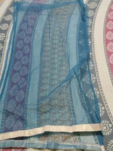 Teal Embellished Kurta Set