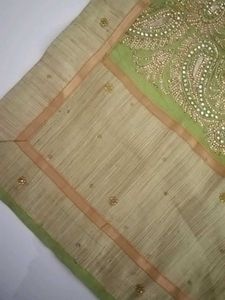 Elegant Green Saree
