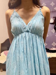 ✨ Sky Blue Boho Maxi Dress ✨