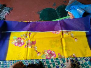 Elegant Floral Saree
