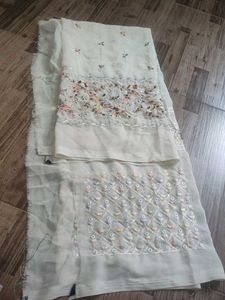 Elegant Embroiderd Unstitched Blouse Piece