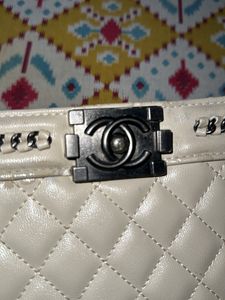 Classy White Bag
