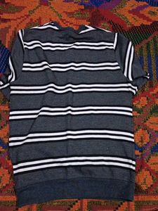 Striped V-Neck Sweater