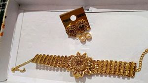 Necklace New With Earrings