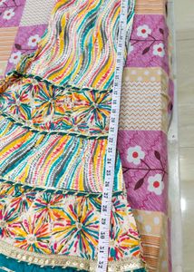 Kurta With Sharara And Dupatta For Women