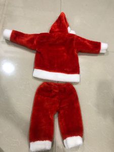 Red Santa Outfit For Baby