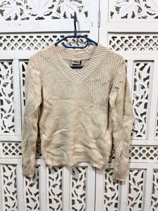 🎀Imported Vintage V-Neck Knit Sweater B