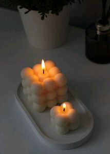 Big And Small Bubble Candles