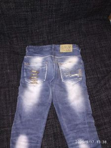 Faded Wash Jeans