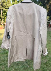 Chic &amp; Versatile Forever New Beige/Nude Blazer