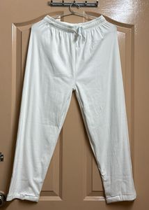 White Casual Wear Pant