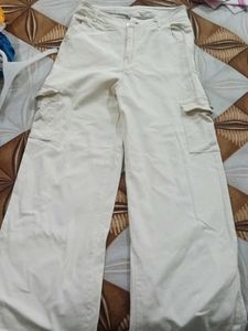 Off White Cargo Pant