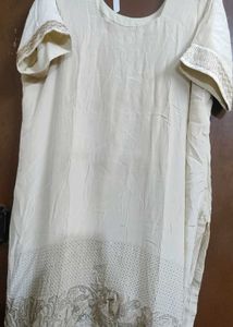 Elegant Cream Kurta