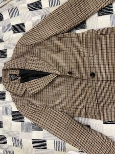 Brown Plaid/Check Blazer (Zara Dupe)