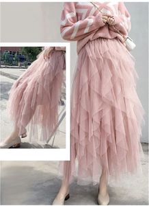 Pink Tulle Skirt