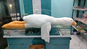 Giant Goose Plushie