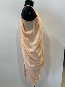 cowl coral small dress
