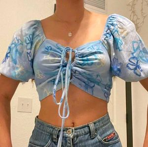Wild Fable Sky Blue Top🩵