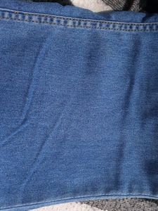 Blue Wide Leg Jeans