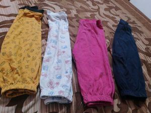 Baby Girls Pajami Set Of 4