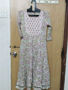 Floral Print Kurta