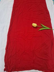 Red Kurta Set