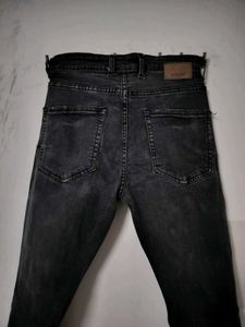 Men&#39;s Grey Faded Jeans