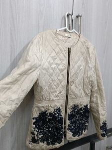 Embroidered Quilted Jacket