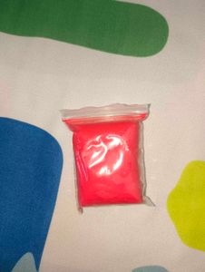 Air Dry Clay 2 Pics Red and Blue