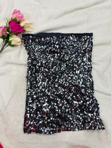 Sparkly Sequin Tube Top