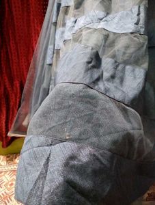 Elegant Blue Ethnic Gown