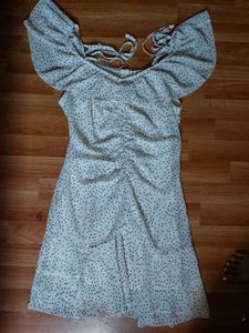 Polka Dot Ruffle Dress
