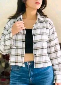 Checks Shirt For Girls & Womens