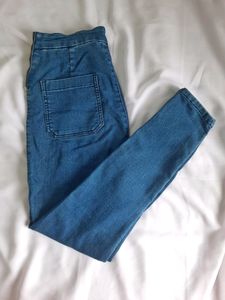 Vintage High-Waisted Denim Jeans
