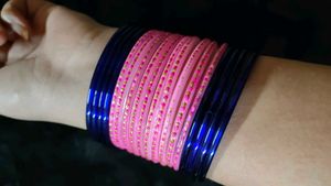 Beautiful Royal Blue Bangle Set